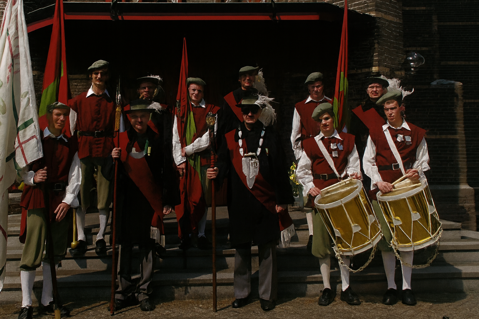 Historische gilde foto